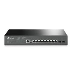 Коммутатор TP-Link T2500G-10MPS 8-портовый (Switch) гигабитный управляемый