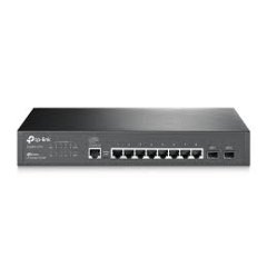 Управляемый Коммутатор TP-Link T2500G-10TS (TL-SG3210) 8-портовый (Switch)